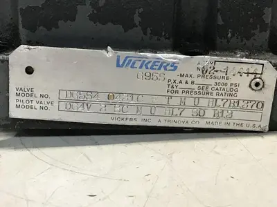 USED VICKERS DG4V-3-6C-M-U-HL7-60-B13