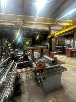 20" x 24" HEM MODEL #VT-125HA-1-SS SMART-SAW AUTOMATIC VERTICAL BAND SAW WITH NESTING: YOBRO #24105