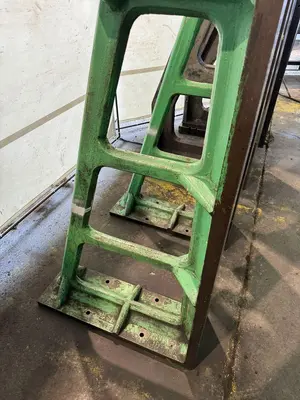 12" WIDE X 60" TALL X 36" DEEP ANGLE PLATE SET. STOCK # 0364824