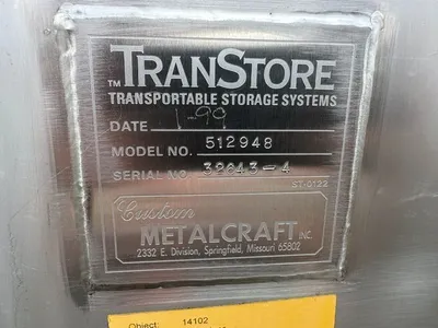 1999 Custom Metalcraft Inc 512948 Bin | Perry Equipment (2)
