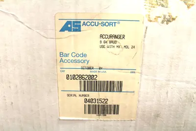 NEW ACCU-SORT 102862002