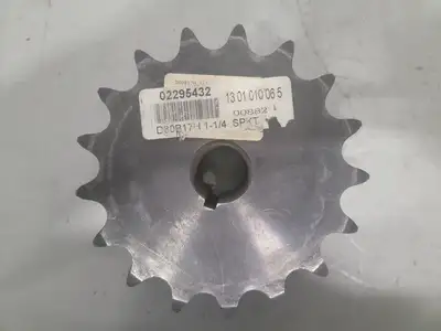 Double Roller Chain Sprocket D80B17H