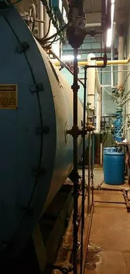 2001 Superior boiler 400 HP 150 PSI fire tube boiler steam boiler