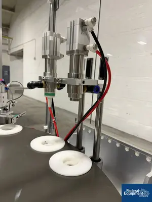 Used N/A Rotary type Double heads Multi color Design Filling Machine Liquid Fillers Ohio US | Federal Equipment Company #1053734
