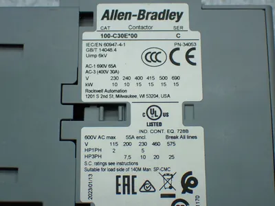 NEW ALLENBRADLEY 100C30EJ10