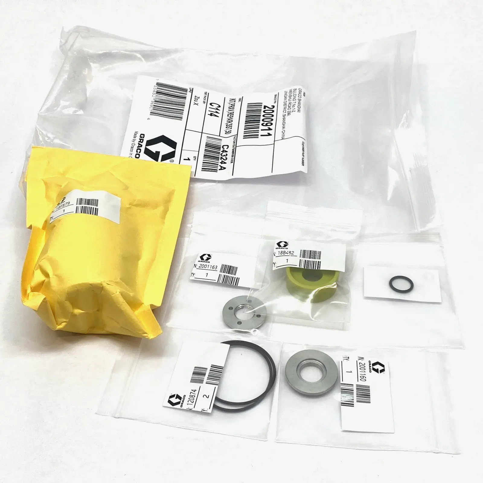 USED GRACO REPAIR KIT PRXV,SST,50