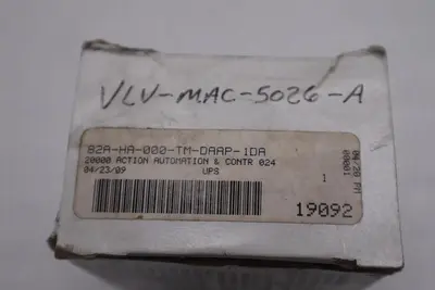 MAC 82A-HA-000-TM-DAAP-1DA Solenoid Valve - STOCK GF267A