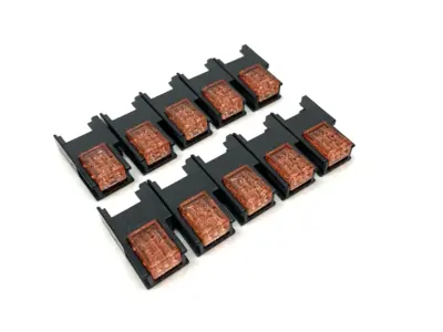 New | in-Stock Autonics Red Socket Sensor Connector 3-Pin AWG24-26 LOT OF 10 Terminal Blocks Michigan US | Maverick Industrial Sales #1398330