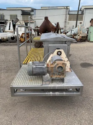 Apv 10" 10" Apv Discharge Screw Conveyor, S/s, 20 Hp