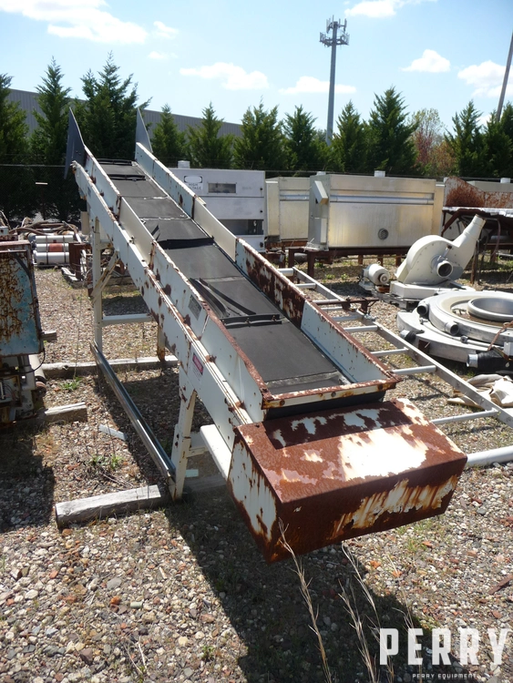 _UNKNOWN_ 17" Wide x 12' Conveyor Belt Flat | Perry Equipment