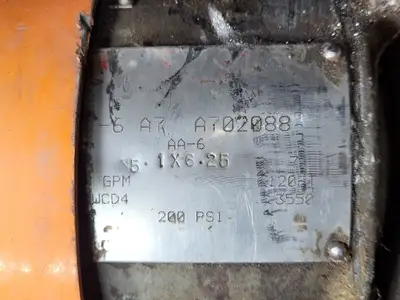10HP Portable Pump Skid, Size 5.1 x 6.25, 120FT Head