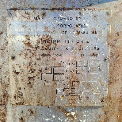 USED BRIGHTON 304 SST MIXING TANK