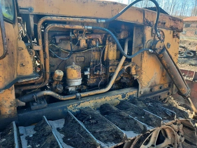 CTZ (CHELYABINSK) Chain Bulldozer, in good working condition, VIDEO