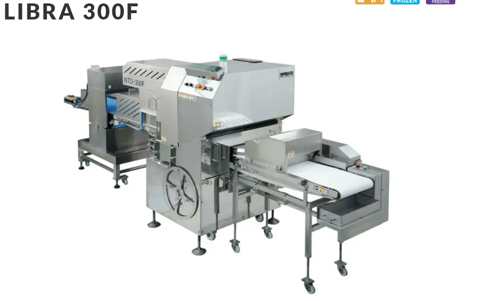 Nantsune Model NTD-300F Libra 300F 3D Frozen Fixed Weight Meat Slicer
