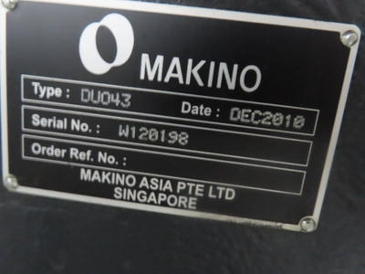 Used MAKINO DUO43 Wire EDM Minnesota US | Machinesused.com #1566296