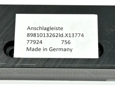8981013262 | Bosch Rexroth  Stop Rail 43X180X25 - New Other