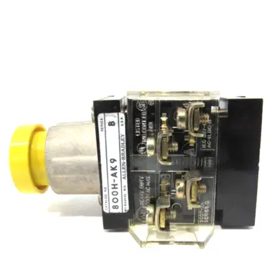 ALLEN BRADLEY 800H-AK9A PUSHBUTTON SER.B 800HAK9A NEW SURPLUS