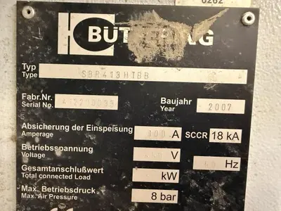 USED BUTFERING SBR413HTBB