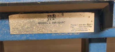Used JLT 79F-12-PC Woodworking Assembly Clamps California US | MachineryMax #1572061