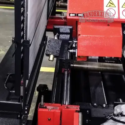 Amada VT3850A Automatic Indexing Vertical Tilt-Frame Saw, 15" x 20" Capacity - NEW