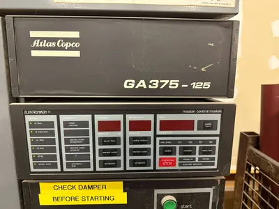 ATLAS COPCO GA 375-125 Rotary Screw & Sliding Vane Air Compressors | ListingHippo (6)