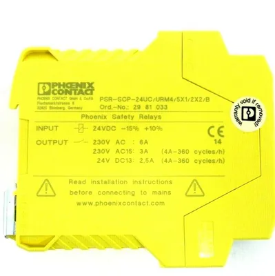 NEW PHOENIX CONTACT PSR-SCP-24UC/URM4/5X1/2X2/B EXTENSION MODULE 29-81-03-3