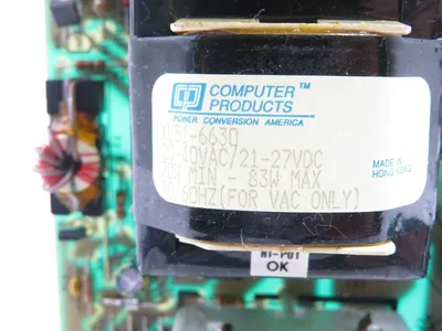 USED K TRON 510094 POWER SUPPLY BOARD REV D