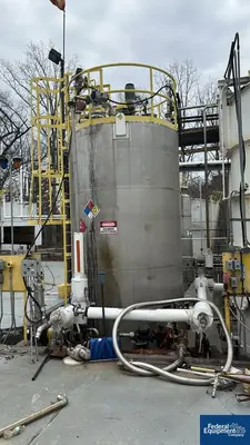 N/A 7,000 Gal Stainless Steel Mix Tank