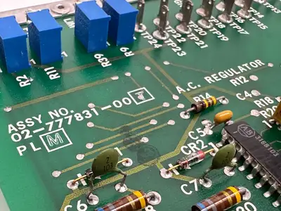 USED EMERSON A.C REGULATOR CIRCUIT BOARD