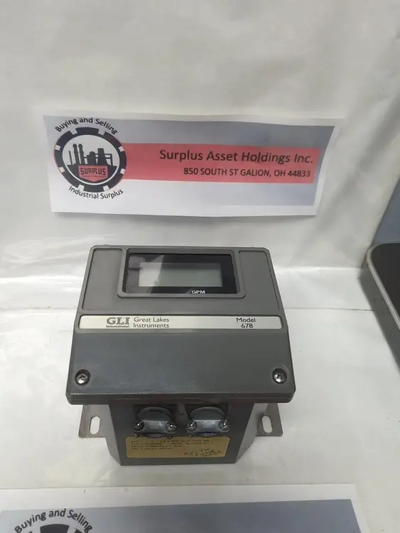 Used GLI _UNKNOWN_ Flowmeters Ohio US | Surplus Asset Holdings #1225980