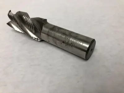 COBALT  1" X 3/4” M42 L: 5.441  ROUGHING END MILL STOCK #15128