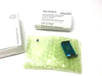 New | in-Stock KEYENCE Polarized Light Filter Attachment for Vision Sensors Sensors Michigan US | Maverick Industrial Sales #1395705