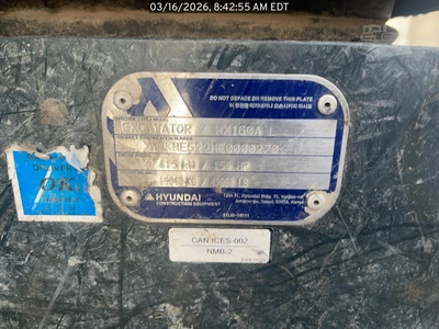 Used 2023 HYUNDAI HX160AL Crawler Excavators Georgia US | National Equipment Dealers #1422379