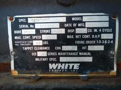 Used 2007 HERCULES D298ERX37 Diesel Engines California US | Western Trencher & Equipment, Inc. #1497808