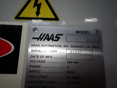 Used 2003 HAAS EC400 Horizontal Machining Centers Ohio US | HGR 24 #726790
