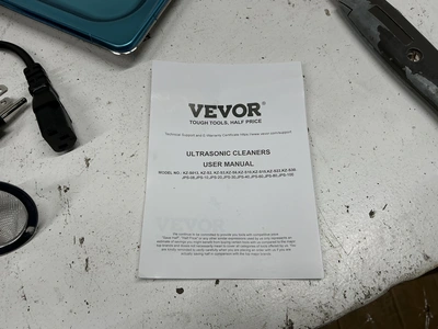 Used (2) VEVOR KZ-S2 Ultrasonic Cleaning Machines Michigan US | Miedema Asset Management Group #1338921