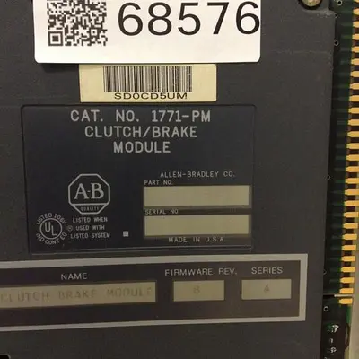 USED ALLEN BRADLEY 1771-PM SER A