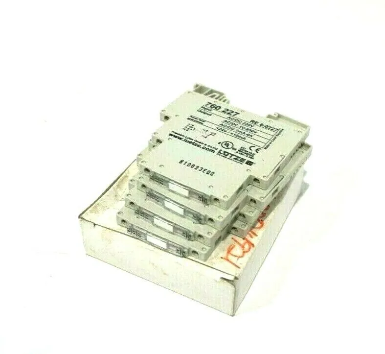 4 NEW LUTZE 760227 RELAY MODULES RE 6-0227