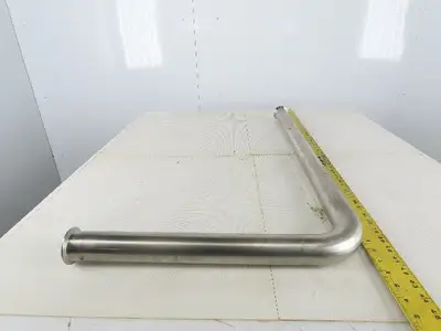 2" Stainless Steel Sanitary Extended 90° Elbow