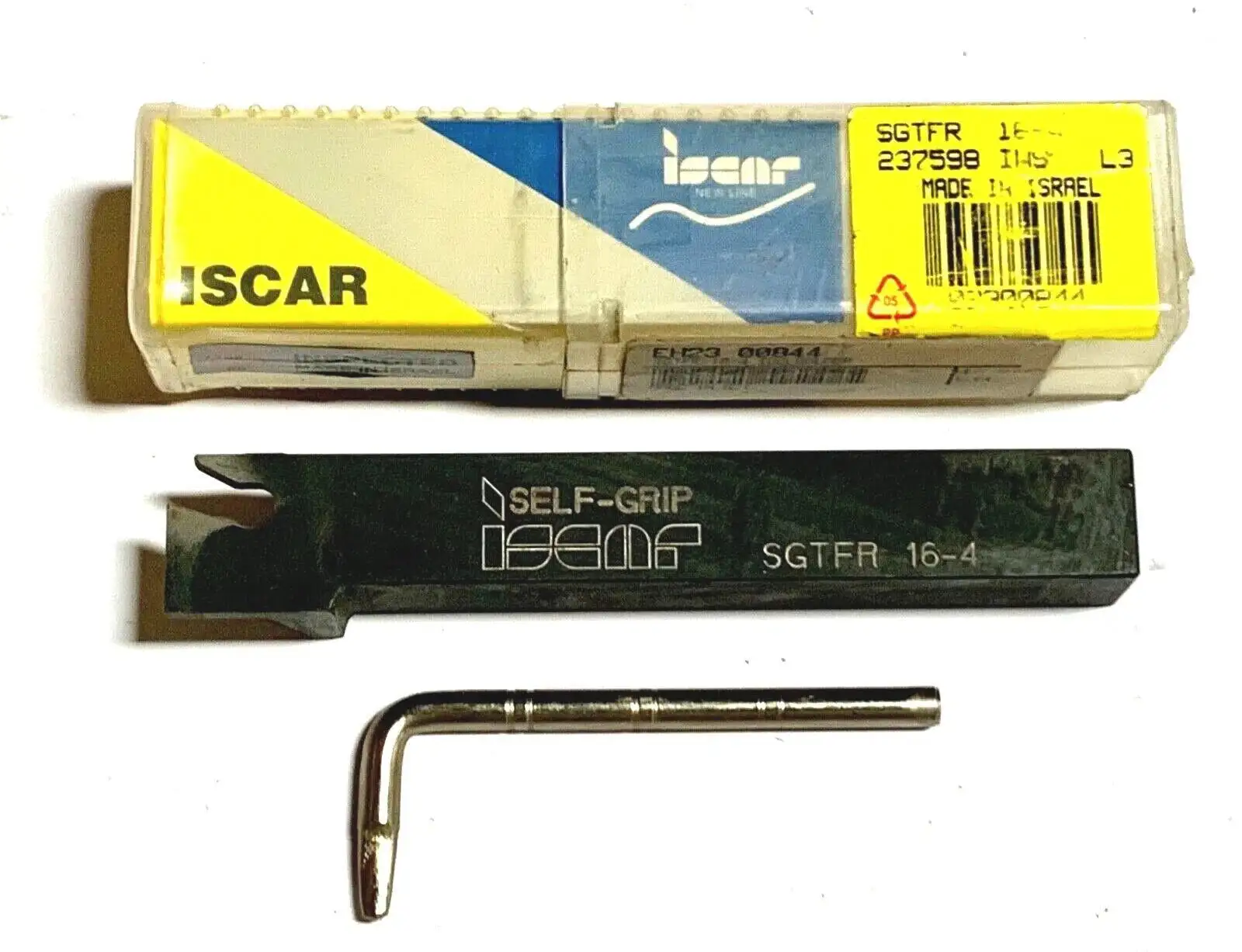 Iscar SGHS 4-17-4 Self Grip Parting & Grooving Tool Holder Made In Israel