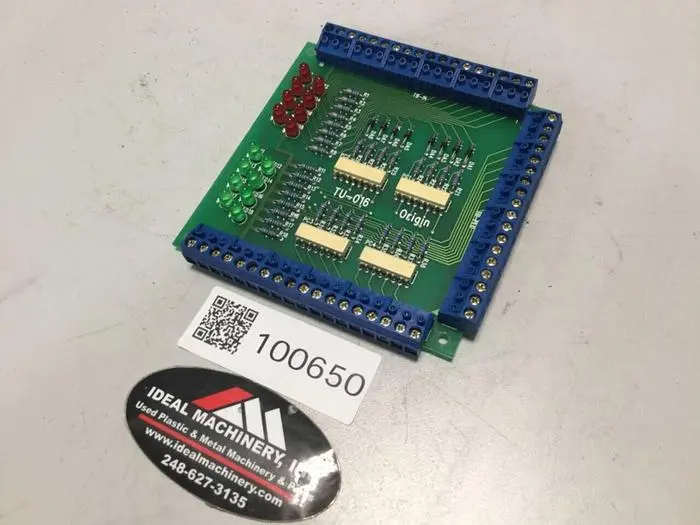 Used ORIGIN ELECTRIC TU-016 Circuit Boards Michigan US | Ideal Machinery #607026
