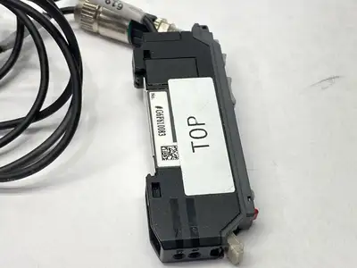 FS-V32P | Keyence  Digital Fiber Optic Sensor Fiber Amplifier Expansion Unit - Used
