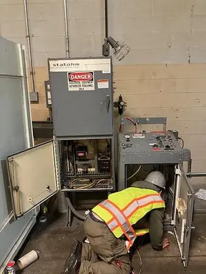 43" Johnstone Two Drum Rewinder