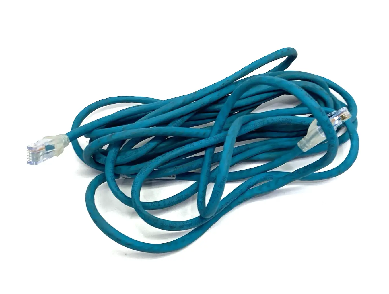 Used BELDEN, LUMBERG AUTOMATION DBL-ENDED ETHERNET CORDSET RJ45 5M 900004113 Cable & Wire | Maverick Industrial Sales #1099346