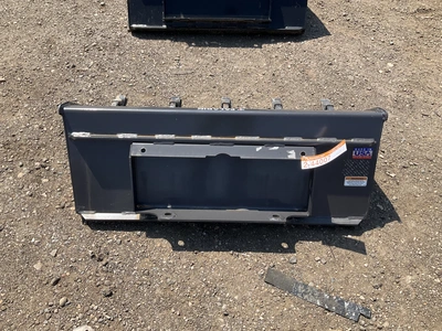 New old stock Paladin 42” bucket with teeth for a mini skid steer, welded on cutting edge, mini skid...
