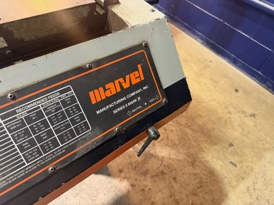 Used MARVEL SERIES 8 MARK II Vertical Band Saws Michigan US | K.B. Industries LLC #1407947