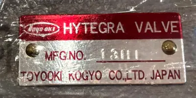 NEW TOYOOKI KOGYO HG3H-B-D-025B SOLENOID VALVE 13HI HG3HBD025B