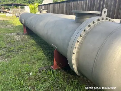 Industrial Unused Southern Heat Exchanger Shell & Tube Heat Exchanger – 1459 Sq Ft, 304L Stainless Steel