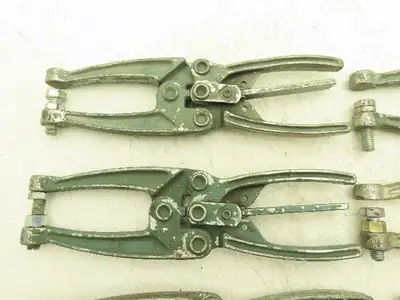 De-Sta-Co 491 Adjustable Welding hand Squeeze Clamping Pliers Lot of 6
