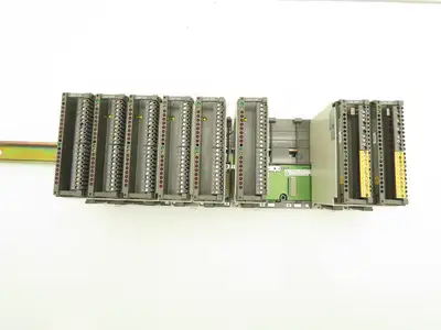 AEG DTA 201 7628-042244801 10 Card Slot Rack Chassis With 8 Cards